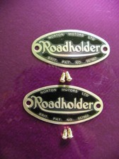 2 BADGES + 4 RIVETS in enamel