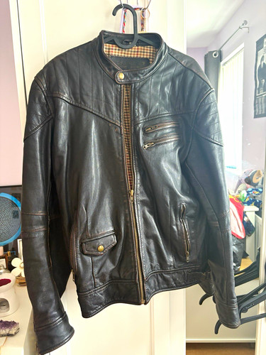 Vintage leather jacket - vintage,