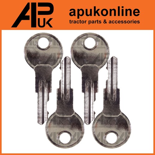 Starter ignition switch - 4x, key