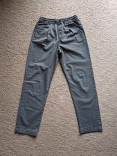 Zara Boys Youths Khaki Green Trousers Age 11-12 Years