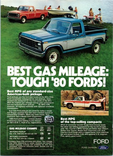 1980 ford flareside pickup - 1980,