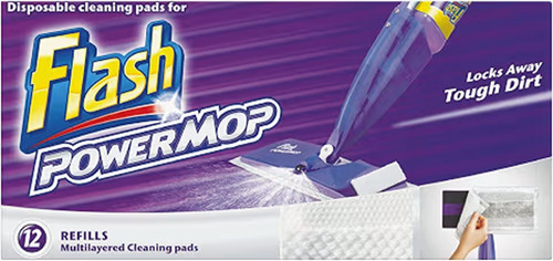Flash power mop refill - mop,