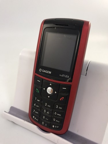 Incomplete sagem my212x red - incomplete,