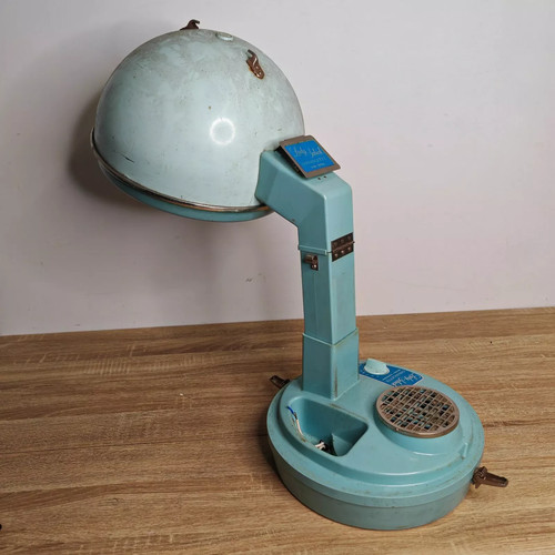 Vintage hair hood dryer - dryer, lady