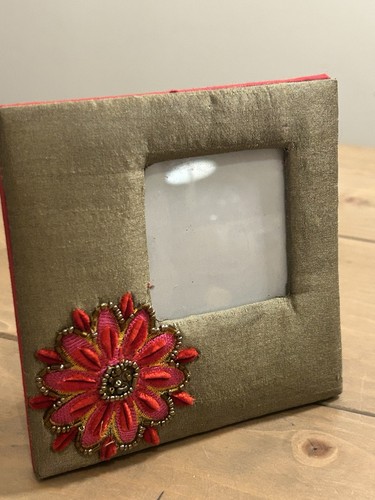 Vintage silk decorative - silk, fabric