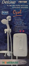 New Triton Opal 10.5kW White Shower Old Style Free Postage-Discontinued
