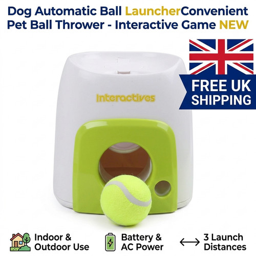 Electric dog ball launcher - ball,
