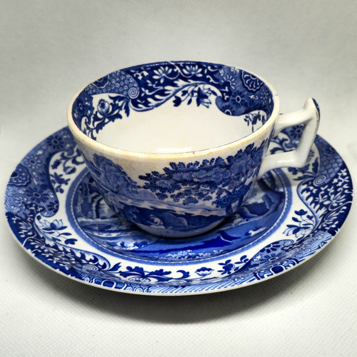 Spode blue italian - italian, large