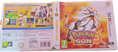 Pokemon ultra sun box only - pokemon,