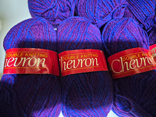 Sirdar chevron purple blue k - sirdar, d/k