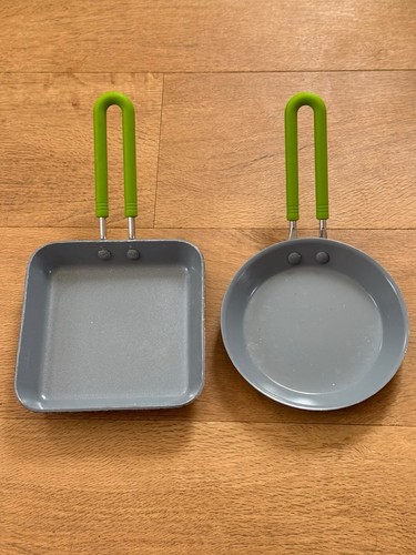 Green pan non - green, stick