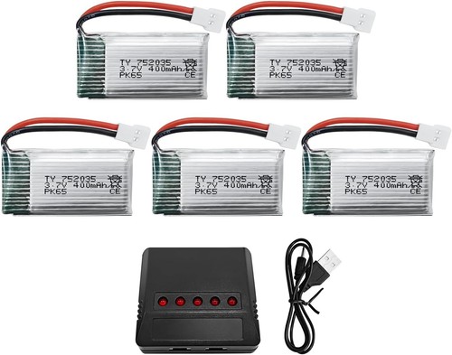 5pcs 400mah lithium - 5pcs,