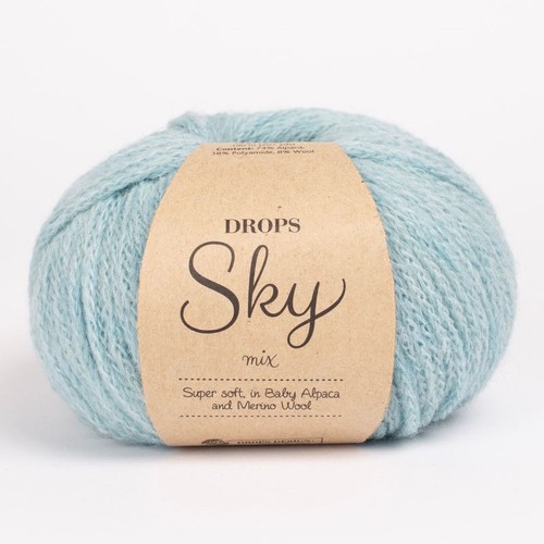 Drops sky wool yarn alpaca - sky,