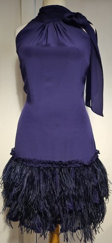 Coast dress purple - dress, sz