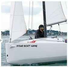 PERSONALISED Vinyl Name Sticker Decal for camper motorhome caravan boat