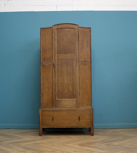 Vintage art deco - deco, oak