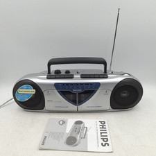 Philips aw7150 Stereo Radio Cassette With Manual Vintage Prop