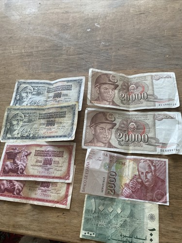 World paper money collection - paper,