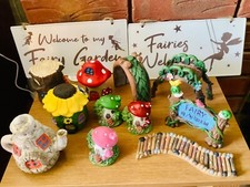 Fairy Garden Accessories secret Enchanted Forest Woodland Magical Ornament Decor