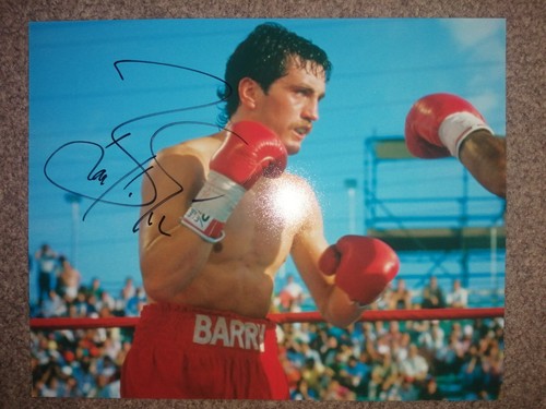 Barry mcguigan hand signed - barry,