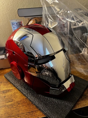 Autoking iron man helmet mk5 - iron,