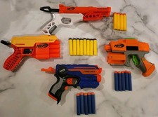 Nerf 4 Pistol Bundle With 22