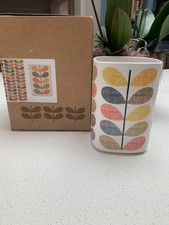 Orla Kiely “Multi Stem” Ceramic Utensil Pot / Vase + BOX *CHECK OUT MY OTHERS*