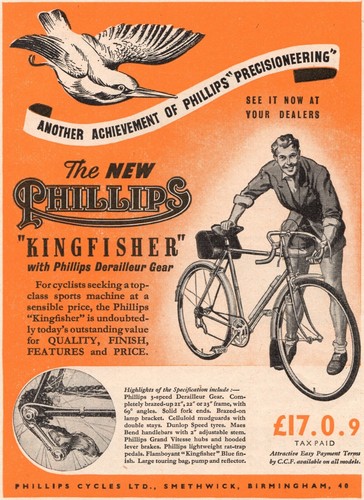 Vintage phillips kingfisher - phillips,