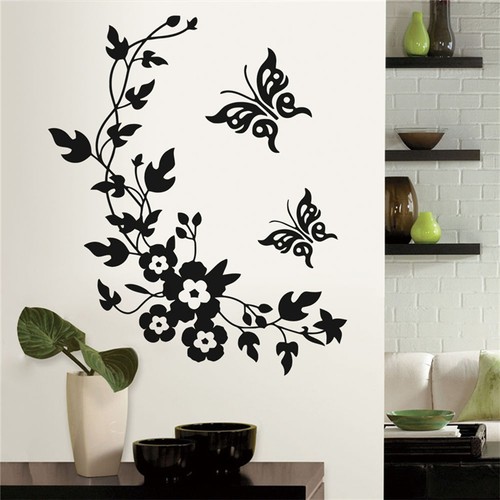 Home butterfly flower toilet - home,