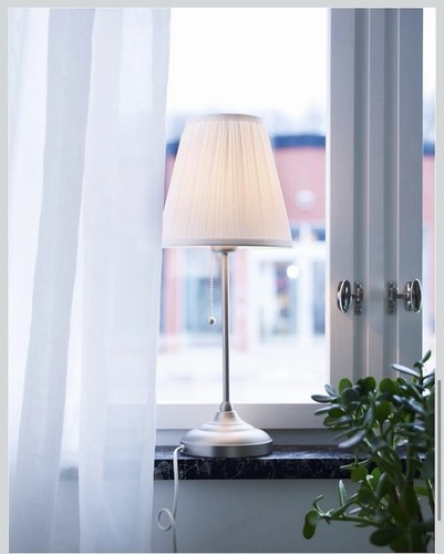 New ikea table lamp white - lamp,