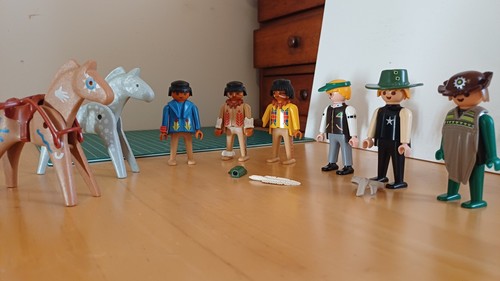 Vintage playmobil western - vintage,