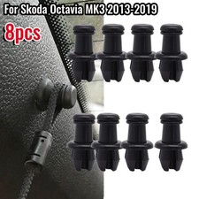 8x Parcel Shelf Tray String / Cord Hanger Clips For Skoda Octavia MK3 2013-2019