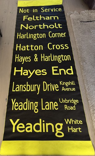 Middlesex bus destination - ,