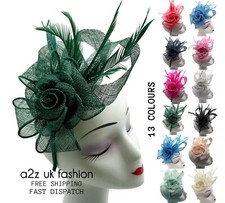 Women's Flower Fascinator Clip