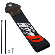 1X Initial D jdm Graffiti Car Trailer Tow Rope Towing Hook Strap Decoration only