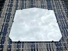 ANTIQUE ART DECO PERIOD 7 SIDED OVER MANTEL WALL HALL BEDROOM MIRROR VINTAGE 20S