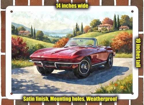 Metal sign 1966 chevrolet - 1966,
