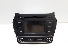 GENUINE 2016 HYUNDAI SANTA FE  961802W6604X RADIO STEREO SAT NAV HEAD UNIT