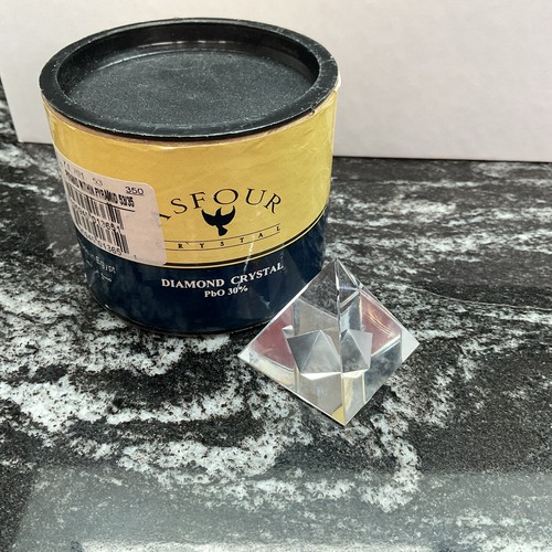 Asfour diamond crystal pyramid - diamond,