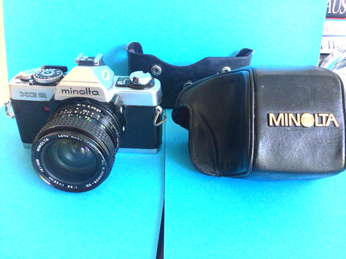 Minolta 35mm slr - xg-2, camera