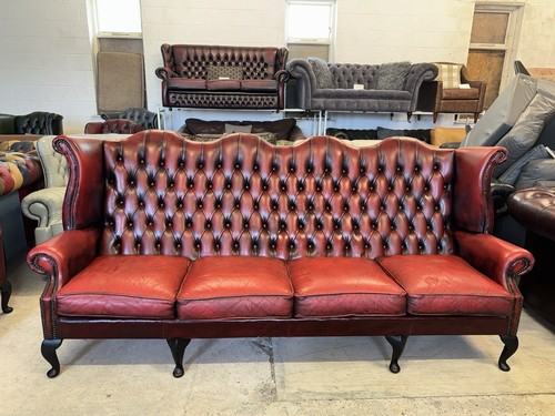 Chesterfield oxblood real - oxblood,