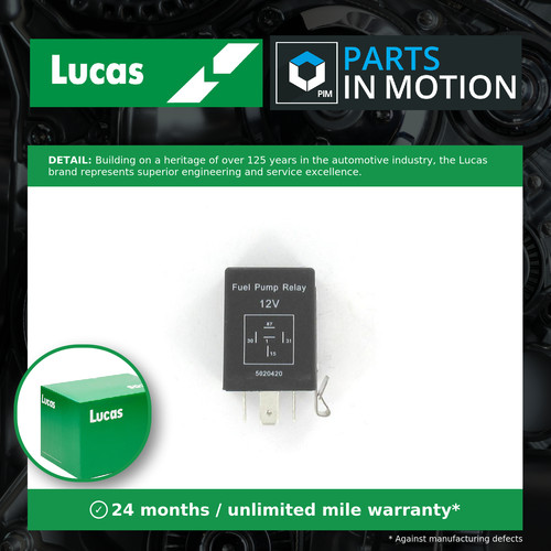 Fuel pump relay - relay, fits