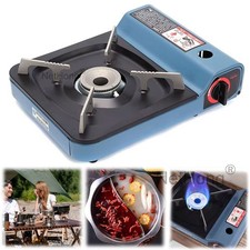Portable Camping Gas Cooker Outdoor Single Burner Stove Butane BBQ Carry Bag hot