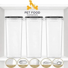 3 Piece Airtight Large Pet Dog