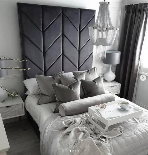 Headboard winged floor - headboard,