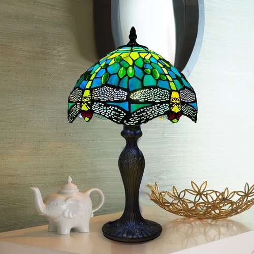 Tiffany style table - tiffany-style,