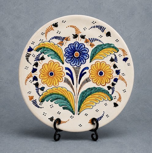 Vintage hand painted spanish - hand,