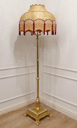 Antique floor lamp victorian - lamp,