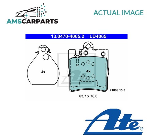 Brake pads set braking pad - brake,