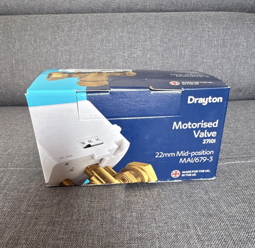 Drayton motorised valve 22mm - motorised,